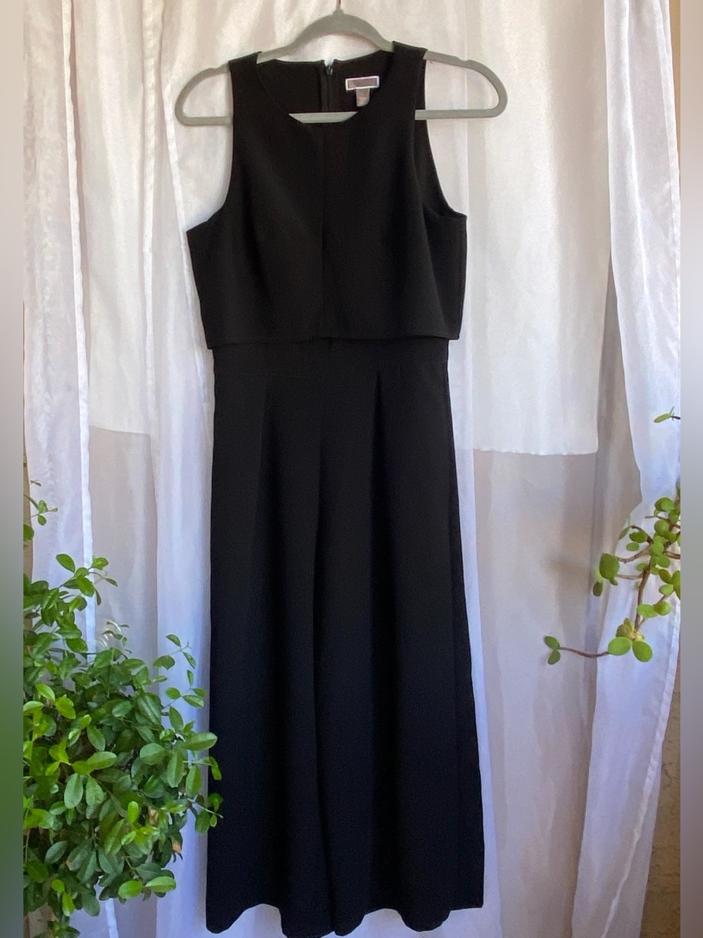 Chelsea28 Popover Crop Wide-Leg Jumpsuit, A-line One Piece, Size S , NWOT